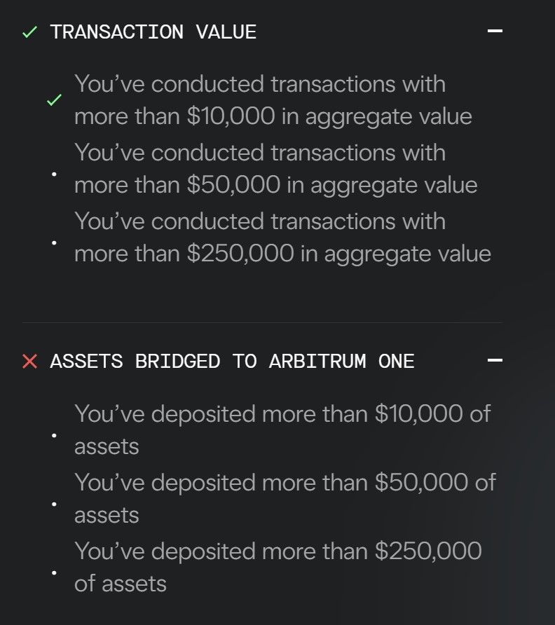 arbitrum one transaction